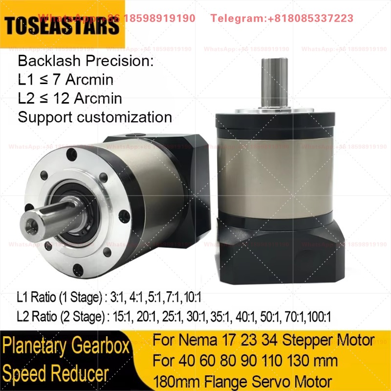 Planetary Gearbox Reducer Nema 23 34 - Motor reductor de engranajes planetarios para