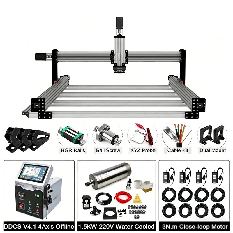 Sistema de Control Offline de  - Ddcs V4.1 4 Axis Cnc Offline Controller reseña y precio